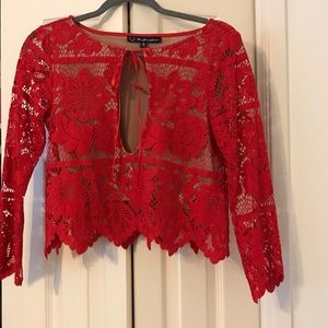 For Love & lemons crop top